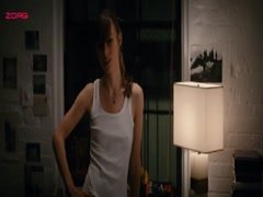 Keira Knightley hot , hard nipples scene in Last Night 11