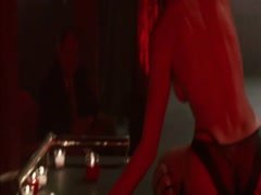 Jessica Biel striping ,nude scene in Powder Blue 17