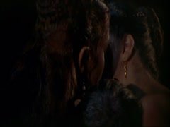 Teresa Ann Savoy nude , boobs scene in Caligula 10