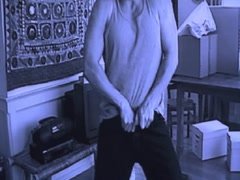 Famke Janssen cleavage , hot scene in Love And Sex 13