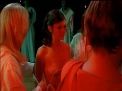 Ann Michelle nude, boobs scene in Virgin Witch 18