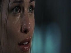 Jennifer Garner cleavage, hot scene in Daredevil 14