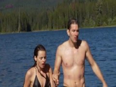 Lyudmila Shiryaeva nude, boobs scene in Nature 10