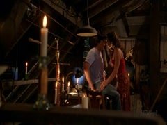 Krista Allen wet, hot scene in Smallville 12
