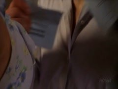 Krista Allen wet, hot scene in Smallville 8