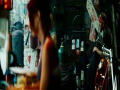 Megan Fox cleavage, hot scene in Transformers 18