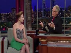 Scarlett Johansson in Letterman 13