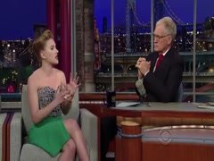 Scarlett Johansson in Letterman 14