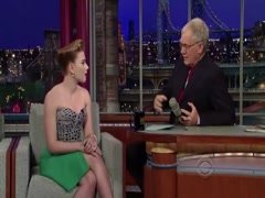 Scarlett Johansson in Letterman 16