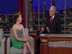 Scarlett Johansson in Letterman 5