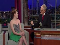 Scarlett Johansson in Letterman 8