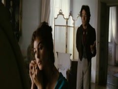 Monica Bellucci cleavage , hot scene in Napoleon 9