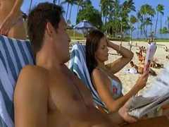 Brooke Burns bikini , hot scene in North Shore 10