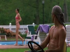 Jessica Biel see-through, hot scene in Summer Catch 1