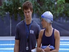 Mia Kirshner Pool , Couple scene in The L Word 13