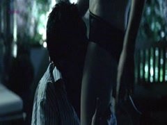 Asia Argento underware , sexy scene in Boarding Gate 8