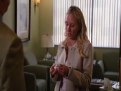 Kaitlin Doubleday cleavage, hot scene in Hung 12