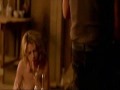 Leonor Varela nude, boobs scene in Hell Ride 7