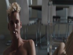 Amber Heard naked, bust scene in The Informers 9