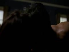 Kelly Overton cleavage , hot scene in True Blood 5
