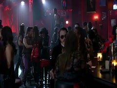 Jessica Clark cleavage , underware scene in True Blood 10