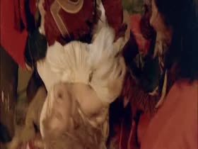 Jennifer Jason Leigh nude , bed scene in Flesh+Blood (1985)