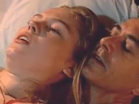 Famous actress Agnes Bruckner has sex in bed