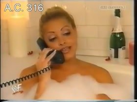 Trish Stratus backstage video in bath 12