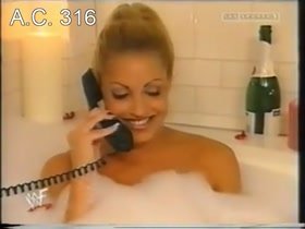 Trish Stratus backstage video in bath 14