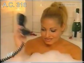 Trish Stratus backstage video in bath 16