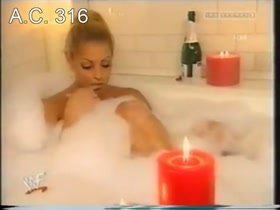 Trish Stratus backstage video in bath 19