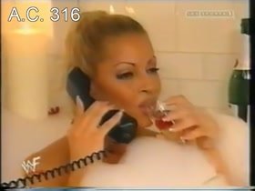 Trish Stratus backstage video in bath 2
