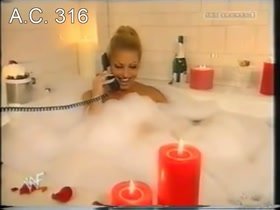 Trish Stratus backstage video in bath 8