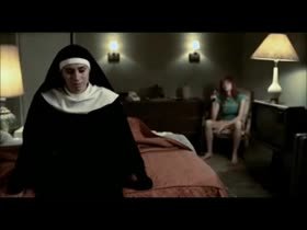 Lesbian scene from movie Nude Nuns with Big Guns 3