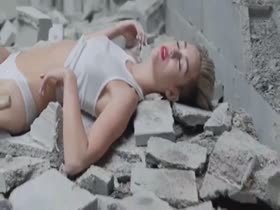 Miley Cyrus Nude Scenes in Wrecking Ball (Slowed Down)