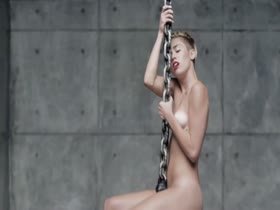 Miley Cyrus Nude Scenes in Wrecking Ball (Slowed Down) 5