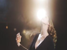 Kelly Brook in Audition perfume ad 7