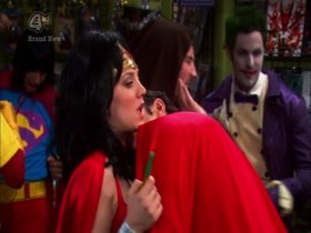 Kaley Cuoco cleavage scene in Big Bang Theory  19