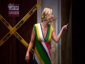 Kaley Cuoco cleavage scene in Big Bang Theory  6