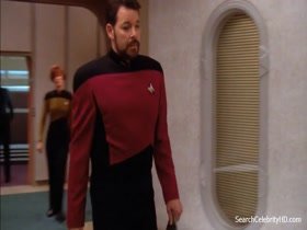 Marina Sirtis in Star Trek: The Next Generation S06E03 3