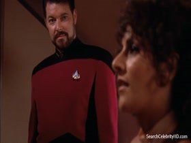 Marina Sirtis in Star Trek: The Next Generation S06E03 9