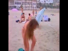 AJ Langer bikini , sexy scene in Baywatch 1
