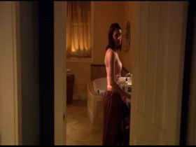 Paget Brewster hot scene in Huff s1e01 17