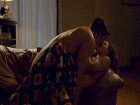 Adria Arjona Explicit , boobs scene in Narcos - S01E02 14
