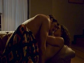 Adria Arjona Explicit , boobs scene in Narcos - S01E02 20