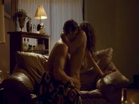 Adria Arjona Explicit , boobs scene in Narcos - S01E02 7