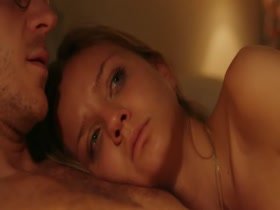 Anna Astrom blonde , boobs scene in Vi (2013) 14