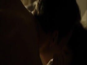 Lena Headey Kissing , Couple scene in Zipper (2015) 10