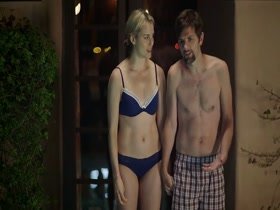 Judith Godreche ,Taylor Schilling Sex Lesbian and Nude Scenes in The Overnight (2015) 6