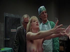 Barbara Crampton Nude scene in Re-Animator (1985) 20